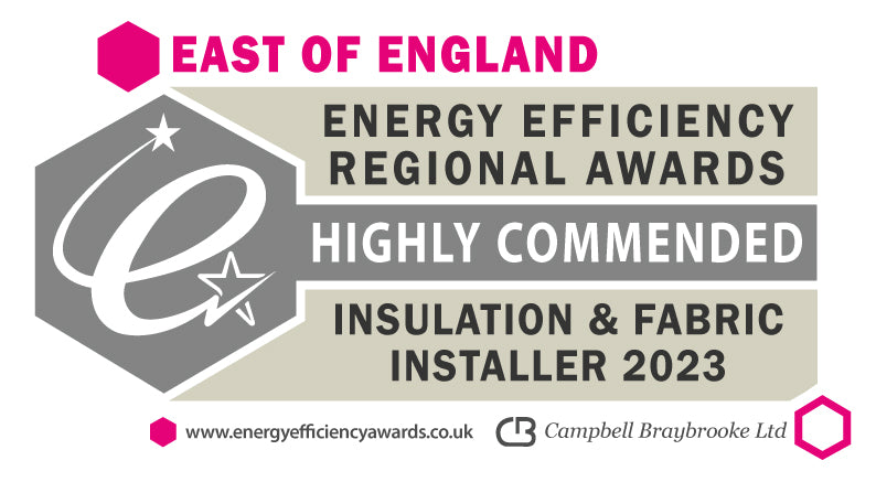 Energy Efficiency Awards, for the East of England Insulation & Fabric Installer 2023